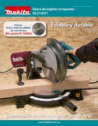 Makita MLS100 Miter Saw3